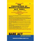 Commercial's The Prevention of Money Laundering Act, 2002 Bare Act 2024